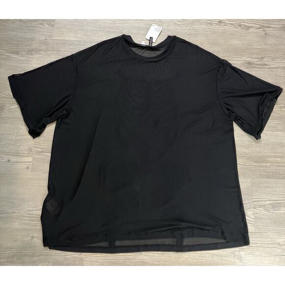 Divided By H&M Oversized Mesh Top With Skeleton Graphic Women’s Size XL NWT - Picture 3 of 7